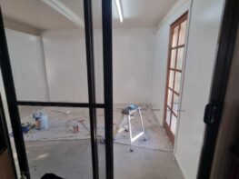 Garage Fitout Painted